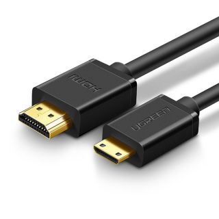 Ugreen HD108 HDMI - Mini-HDMI kábel 1,5m - fekete