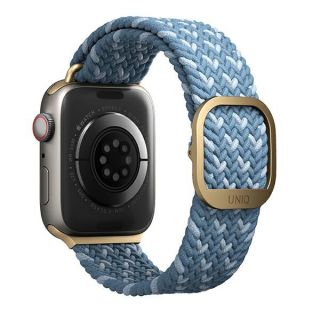 Uniq Apple Watch 41mm / 40mm / 38mm textil szíj - világoskék