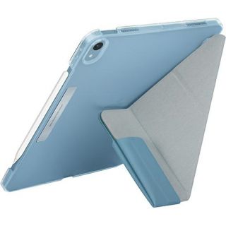 Uniq Camden iPad Air 10,9" 5 / 4 (2022/2020) kemény kinyitható + állvánnyá alakítható tok - kék