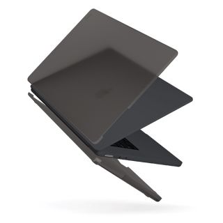 Uniq Claro MacBook Air 15" (2023) kemény tok - fekete/átlátszó