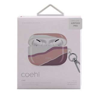 Uniq Coehl Ciel AirPods Pro kemény tok + kulcstartó - rózsaszín