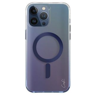 Uniq Coehl Dazze MagSafe iPhone 15 Pro ütésálló kemény hátlap tok - kék