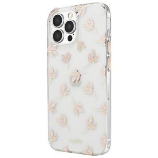 Uniq Coehl Fleur iPhone 13 Pro szilikon tok - rózsaszín