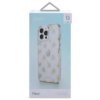 Uniq Coehl Fleur iPhone 13 Pro szilikon tok - kék