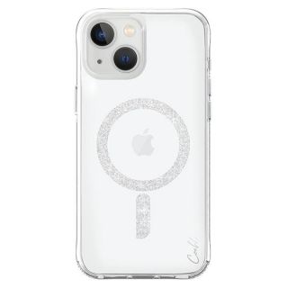Uniq Coehl Glace MagSafe iPhone 15 ütésálló kemény hátlap tok - ezüst