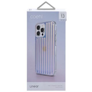 Uniq Coehl Linear iPhone 13 Pro Max kemény hátlap tok - átlátszó