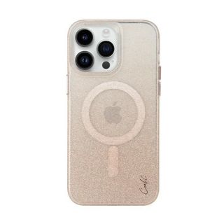 Uniq Coehl Lumino iPhone 14 Pro Max ütésálló kemény hátlap tok - arany