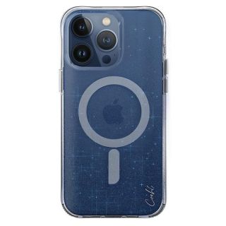 Uniq Coehl Lumino MagSafe iPhone 15 Pro Max ütésálló kemény hátlap tok - kék