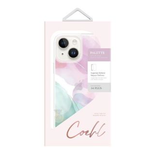 Uniq Coehl Palette iPhone 14 Plus ütésálló kemény hátlap tok - rózsaszín
