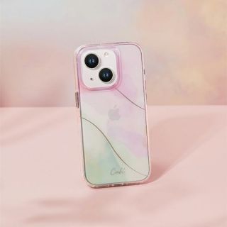 Uniq Coehl Palette iPhone 14 Plus ütésálló kemény hátlap tok - rózsaszín