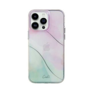 Uniq Coehl Palette iPhone 14 Pro ütésálló kemény hátlap tok - rózsaszín