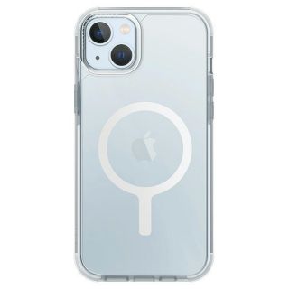Uniq Combat MagClick MagSafe iPhone 15 ütésálló szilikon hátlap tok - fehér