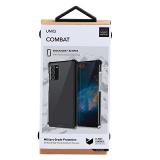 Uniq Combat Samsung Galaxy Note 20 kemény hátlap tok - fekete