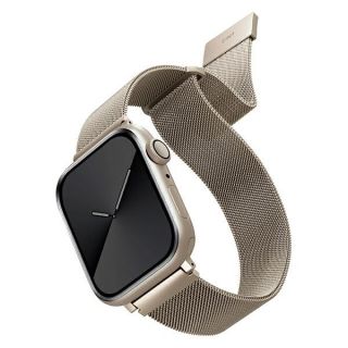 Uniq Strap Dante Apple Watch 41mm / 40mm / 38mm rozsdamentes acél szíj - arany