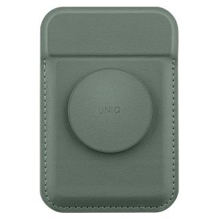 Uniq Flixa magnetic MagSafe kártyatartó - zöld