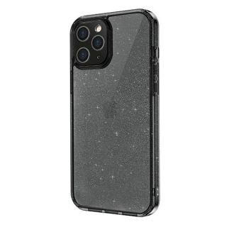 Uniq LifePro Tinsel iPhone 12 Pro Max kemény hátlap tok - fekete