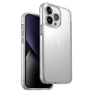 Uniq LifePro Xtreme iPhone 14 Pro ütésálló szilikon hátlap tok - átlátszó