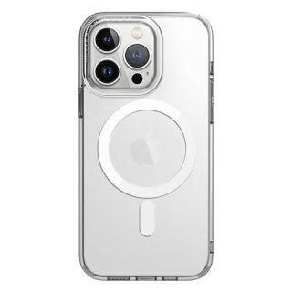 Uniq LifePro Xtreme Magclick iPhone 14 Pro ütésálló szilikon hátlap tok - átlátszó