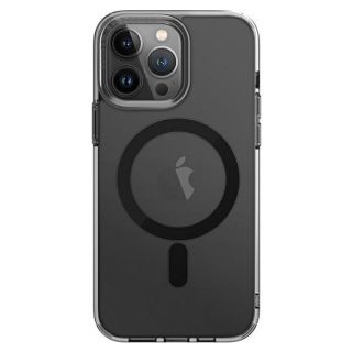 Uniq LifePro Xtreme Magclick iPhone 14 Pro ütésálló szilikon hátlap tok - fekete