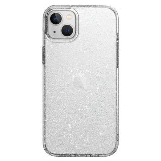Uniq LifePro Xtreme iPhone 14 ütésálló szilikon hátlap tok - átlátszó / csillámos