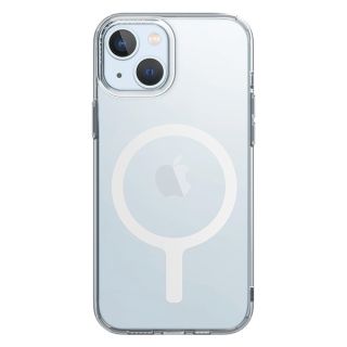 Uniq LifePro Xtreme MagClick MagSafe iPhone 15 ütésálló szilikon hátlap tok - átlátszó