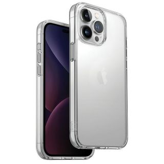 Uniq LifePro Xtreme iPhone 15 Pro Max ütésálló szilikon hátlap tok - átlátszó