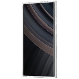 Uniq LifePro Xtreme Samsung Galaxy S24 Ultra ütésálló szilikon hátlap tok - átlátszó/csillámos