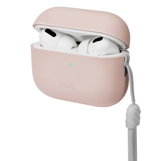 Uniq Lino AirPods Pro 2 szilikon tok - rózsaszín
