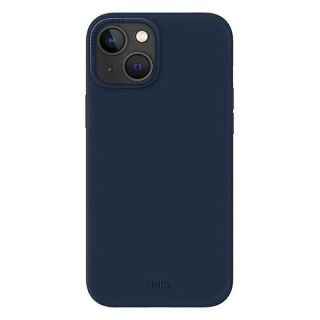 Uniq Lino iPhone 14 Plus szilikon hátlap tok - kék