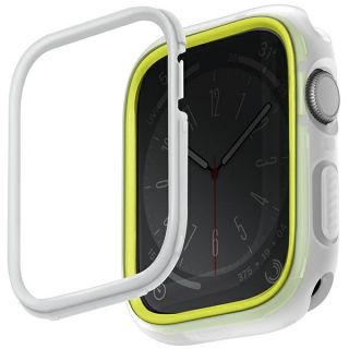 Uniq Moduo Apple Watch 41mm / 40mm tok - sárga + fehér