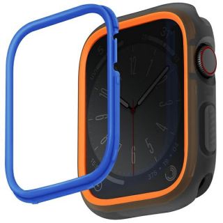 Uniq Moduo Apple Watch 45mm / 44mm tok - narancssárga + kék
