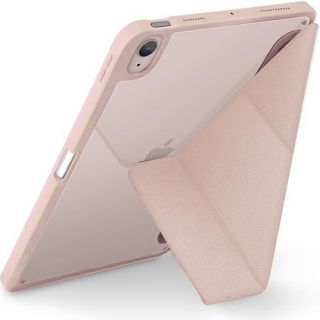 Uniq Moven iPad Air 10,9" 5 / 4 (2022/2020) kinyitható kemény tok karcálló hátlappal - rózsaszín