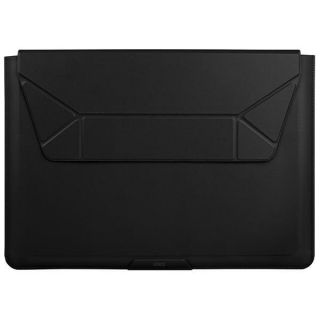 Uniq Oslo Sleeve becsúsztathatós bőr tok laptop 14" - fekete