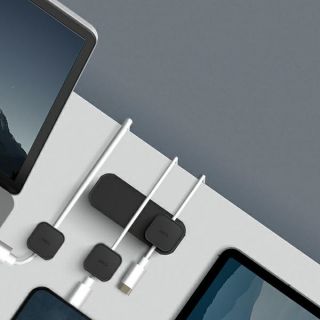 Uniq Pod Mag asztali kábelrendező - fekete