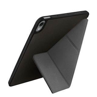 Uniq Transforma Rigor iPad Air 10,9" 5 / 4 (2022/2020) kemény tok (antibakteriális) + kitámasztó - fekete