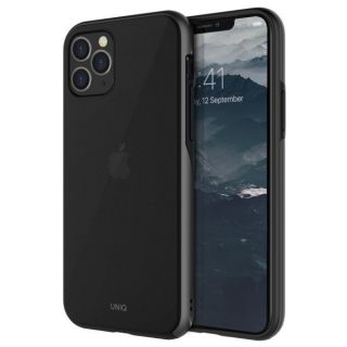 Uniq Vesto Hue iPhone 11 Pro Max kemény hátlap tok - szürke, fekete