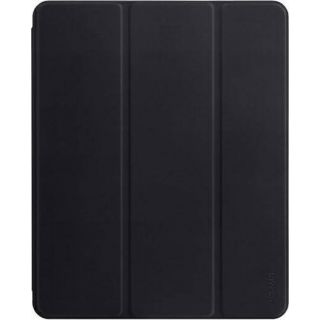 Usams Winro iPad Air 10,9" 5 / 4 (2022/2020) kinyitható bőr tok ceruzatartóval - fekete
