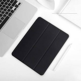 Usams Winro iPad Air 10,9" 5 / 4 (2022/2020) kinyitható bőr tok ceruzatartóval - fekete