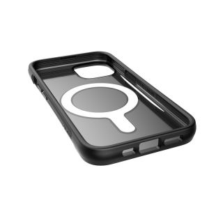 X-Doria Raptic Clutch MagSafe iPhone 14 ütésálló kemény hátlap tok - fekete