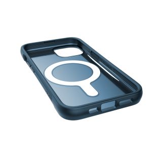 X-Doria Raptic Clutch MagSafe iPhone 14 ütésálló kemény hátlap tok - kék