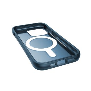 X-Doria Raptic Clutch MagSafe iPhone 14 Pro ütésálló kemény hátlap tok - kék