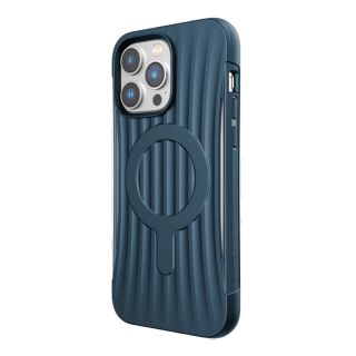 X-Doria Raptic Clutch MagSafe iPhone 14 Pro Max ütésálló kemény hátlap tok - kék