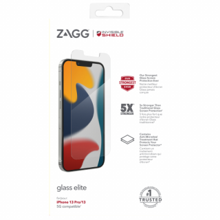 ZAGG Invisible Shield Glass Elite iPhone 13 / 13 Pro kijelzővédő üvegfólia