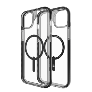 ZAGG Santa Cruz Snap MagSafe iPhone 14 Plus / 15 Plus ütésálló kemény hátlap tok - fekete