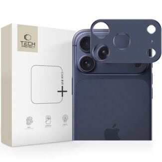 iKi Camalloy Fit+ iPhone 17 Pro kamerasziget védő keret - kék