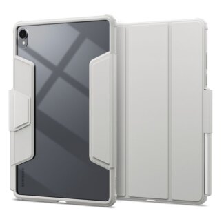 Spigen Air Skin Pro Samsung Galaxy Tab S11 Kinyitható tok ceruzatartóval - szürke
