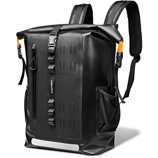 Spigen Aqua Shield A650 vízálló hátizsák laptop zsebbel - fekete