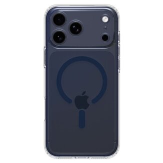 Spigen Ultra Hybrid MagSafe iPhone 17 Pro kemény hátlap tok - átlátszó/kék