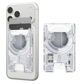 Spigen Ultra Hybrid Wallet MagSafe kártyatartó (4 kártya) - fehér